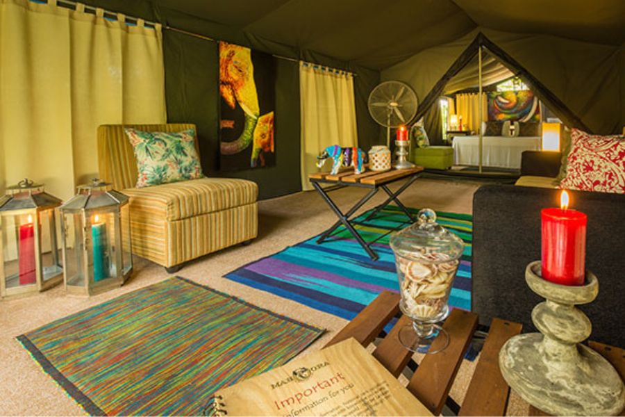 mahoora elite tent at-udawalwe in sri lanka experiential journey